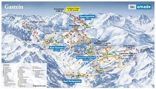 Plan des pistes Domaines skiables interconnectés Schlossalm-Angertal-Stubnerkogel
