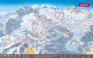 Plan nartostrad Nassfeld – Pressegger See