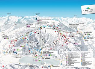 Mappa delle piste Schmittenhöhe - Zell am See